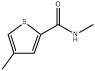 N,4-dimethylthiophene-2-carboxamide 结构式