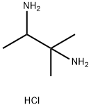 2-methylbutane-2,3-diamine dihydrochloride 结构式