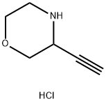 3-甲基吗啉盐酸盐 结构式