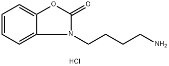 3-(4-AMINOBUTYL)BENZO[D]OXAZOL-2(3H)-ONE HYDROCHLORIDE 结构式