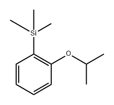 (2-isopropoxyphenyl)trimethylsilane 结构式