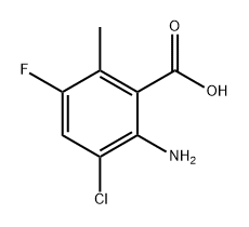 2-amino-3-chloro-5-fluoro-6-methylbenzoic acid