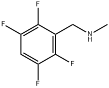 2,3,5,6-Tetrafluoro-N-methylbenzenemethanamine 结构式