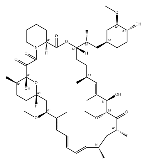 化合物 OLCOROLIMUS 结构式