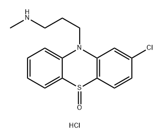 NORCHLORPROMAZINE SULFOXIDE HCL 结构式