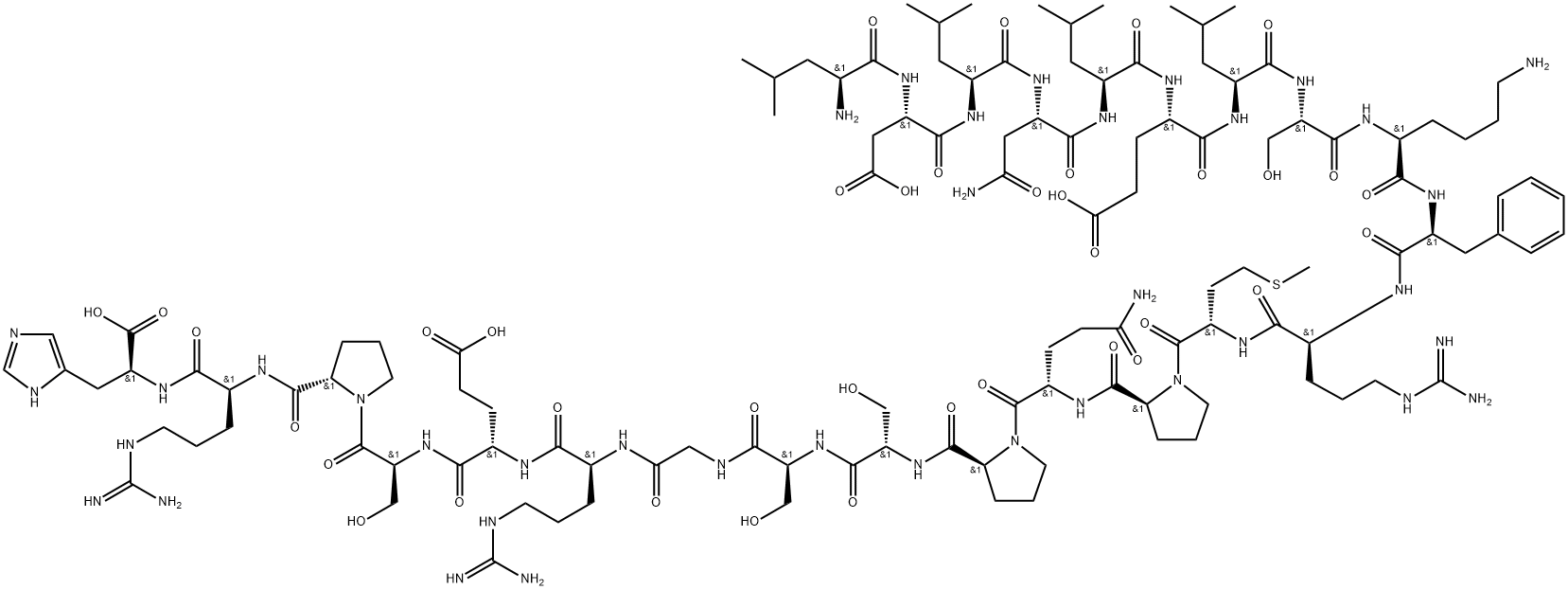 Osteoblast Activating Peptide (human) 结构式