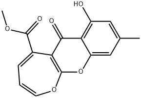 梭镰孢烯醇 结构式
