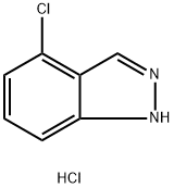 4-chloro-1H-indazole hydrochloride 结构式