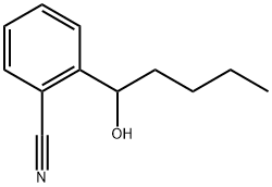 2-(1-Hydroxypentyl)benzonitrile 结构式