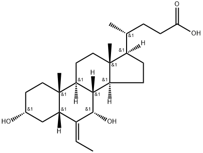 奥贝胆酸杂质12 结构式