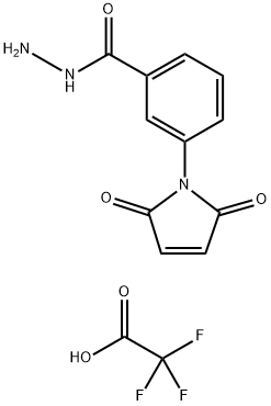 3-MaleiMidobenzoic acid hydrazide-THF salt 结构式