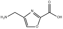 4-Aminomethyl-oxazole-2-carboxylic acid 结构式