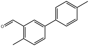 4,4'-Dimethyl-[1,1'-biphenyl]-3-carbaldehyde 结构式