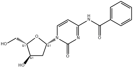 Benzamide, N-[1-(2-deoxy-β-L-erythro-pentofuranosyl)-1,2-dihydro-2-oxo-4-pyrimidinyl]- 结构式