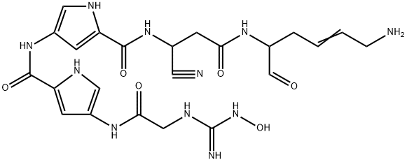 吡咯酰胺霉素 B 结构式