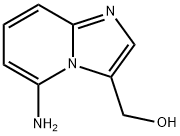 {5-aminoimidazo[1,2-a]pyridin-3-yl}methanol 结构式