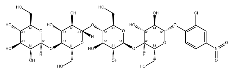 2-Chloro-4-nitrophenyl-b-D-cellotetraoside 结构式