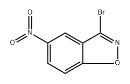 3-bromo-5-nitro-1,2-benzoxazole 结构式