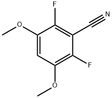 BENZONITRILE, 2,6-DIFLUORO-3,5-DIMETHOXY 结构式