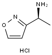 (S)-1-(异噁唑-3-基)乙烷-1-胺盐酸盐 结构式