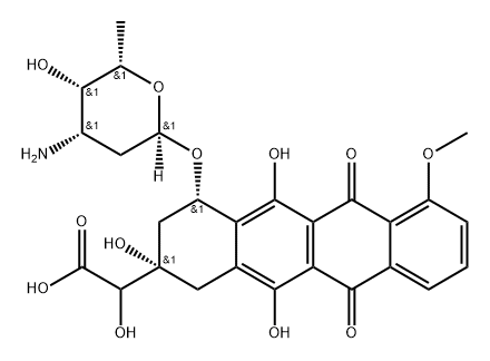 阿霉素杂质26 结构式