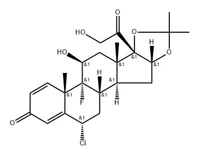Fluocinolone Acetonide EP Impurity L 结构式