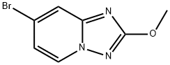 7-Bromo-2-methoxy-[1,2,4]triazolo[1,5-a]pyridine 结构式