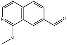 1-methoxyisoquinoline-7-carbaldehyde 结构式