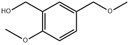 (2-Methoxy-5-(methoxymethyl)phenyl)methanol 结构式