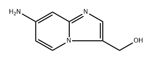 {7-aminoimidazo[1,2-a]pyridin-3-yl}methanol 结构式