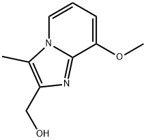 {8-methoxy-3-methylimidazo[1,2-a]pyridin-2-yl}methanol 结构式