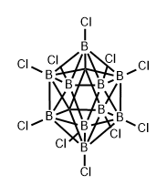 B-decachloro-1,2-dicarbadecaborane 结构式
