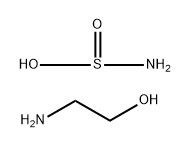 Amidosulfurous acid, compd. with 2-aminoethanol (1:1) 结构式