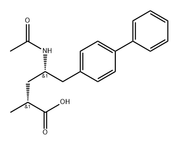 沙库巴曲缬沙坦钠杂质PAM 结构式