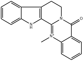 Evodiamine, derivative of 结构式