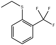 1-(Ethylthio)-2-(trifluoromethyl)benzene 结构式