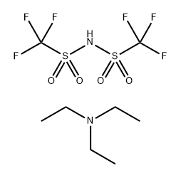 triethylammonium bis(trifluoromethanesulfonyl)imide 结构式