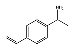 1-(4-乙烯基苯基)乙烷-1-胺 结构式