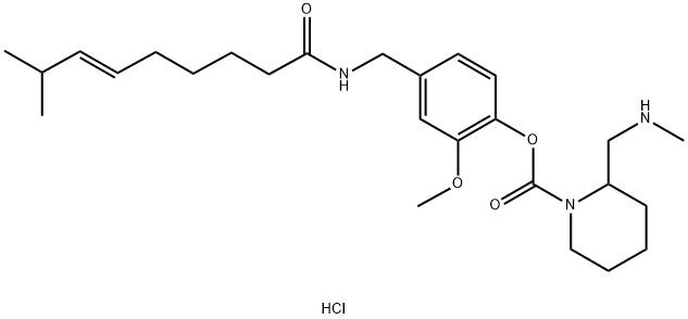 Vocacapsaicin hydrochloride 结构式