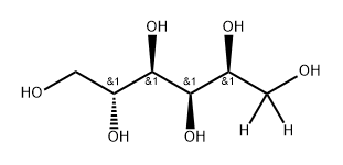 山梨糖醇 结构式