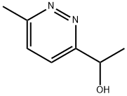 1-(6-甲基哒嗪-3-基)乙烷-1-醇 结构式