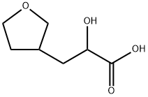 2-羟基-3-(四氢呋喃-3-基)丙酸 结构式