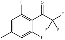 1-(2,6-Difluoro-4-methylphenyl)-2,2,2-trifluoroethanone 结构式