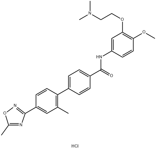 SB216641 HYDROCHLORIDE 结构式