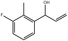 1-(3-氟-2-甲基苯基)丙-2-烯-1-醇 结构式