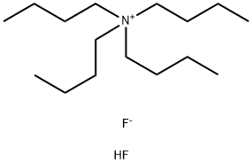 hydron:tetrabutylazanium:difluoride 结构式