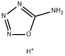 1,2,3,4-Oxatriazol-5-amine,  conjugate  monoacid  (9CI) 结构式