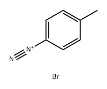 Benzenediazonium, 4-methyl-, bromide (1:1) 结构式