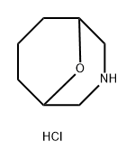 9-OXA-3-AZABICYCLO[3.3.1]NONANE HYDROCHLORIDE 结构式