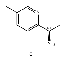 (1R)-1-(5-methylpyridin-2-yl)ethanamine hydrochloride 结构式